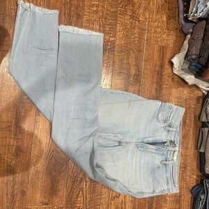 Levi's Light Blue Ankle & Cropped Jeans